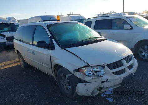 2001 Dodge Grand Caravan Sport z USA, uszkodzony, nr VIN 2B4GT44L21R342197